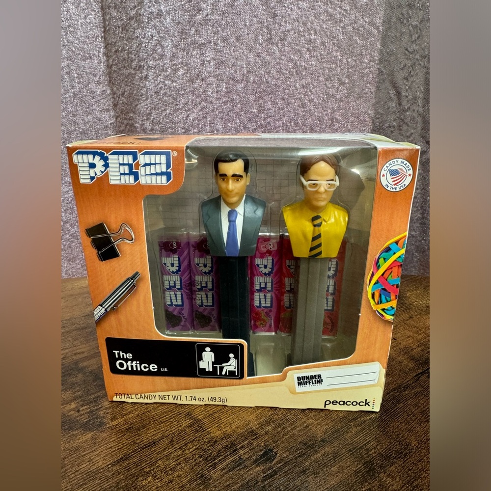 New in box the Office PEZ container set
